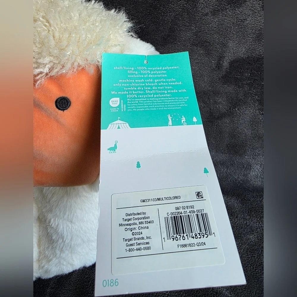 New pillowfort kid's boy/ girl Easter/ Christmas Sheep Hooded Blanket, one size
